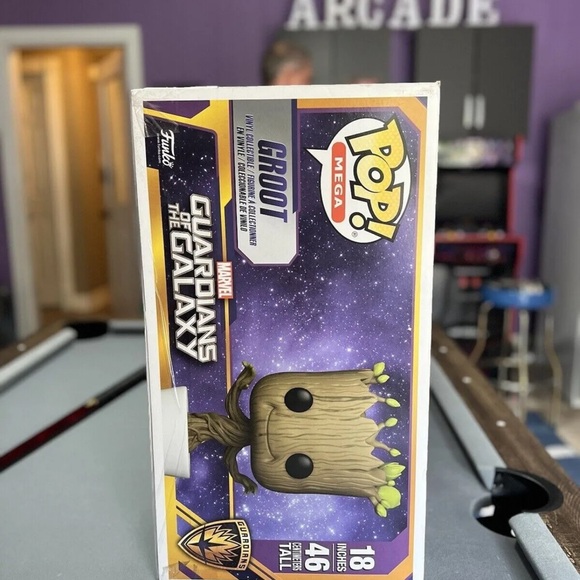 18” Mega Funk Pop Groot Brand New in Original Unopened Box - Picture 3 of 6